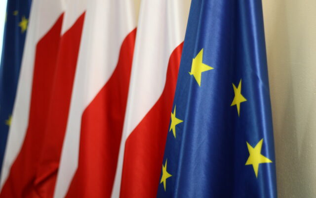 Flaga Polska Unia Europejska UE (1)