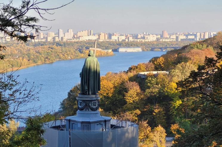 Pomnik św. Włodzimierza w Kijowie. Fot. Dmytro Antoniuk