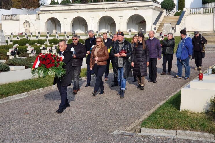 Małorzata Gosiewska, marszałek Sejmu RP, Karol Kus, lider zespołu Taraka, fot. Wojciech Jankowski