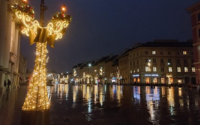 Krakowskie Przedmieście, 07.12.2022 r., 6.55 | fot.: Kamil Kowalik
