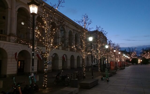 Krakowskie Przedmieście, 08.12.2022, 6.55. | fot.: Kamil Kowalik