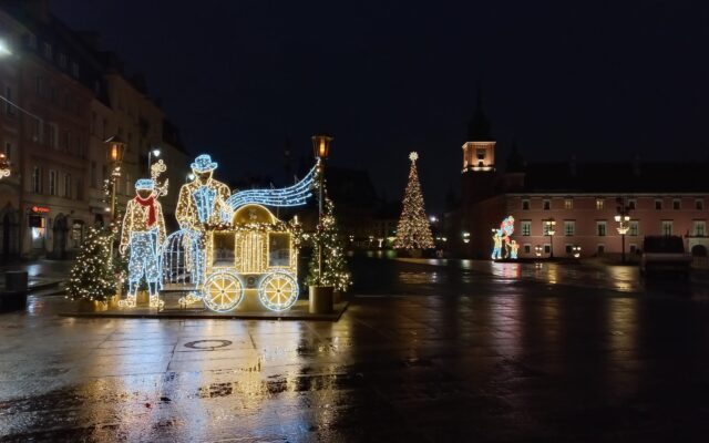 Krakowskie Przedmieście, 22.12.2022 r., 6.55 | fot.: Kamil Kowalik