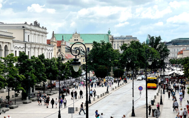 Warszawa - Krakowskie Przedmieście / Fot. Konrad Tomaszewski, Radio Wnet