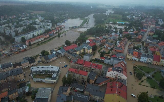 Głuchołazy po powodzi, 15 września 2024 r. /Fot. X