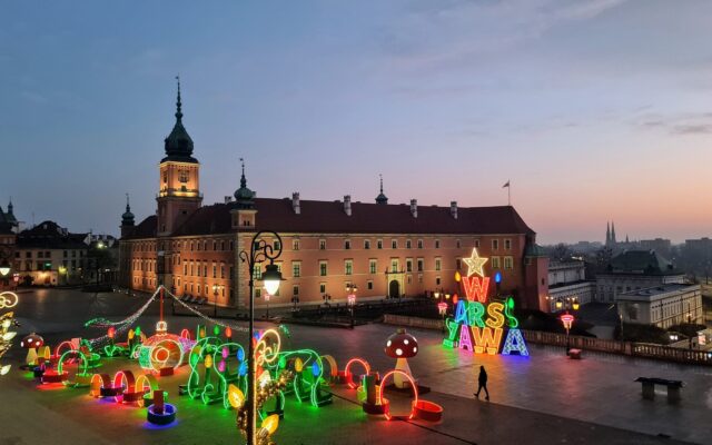 Poranek na warszawskiej Starówce, fot. Radio Wnet