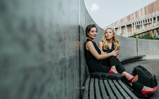 Maja Regina Helbert i Malwina Misiak. - Fusion Duo / Fot. materiały własne