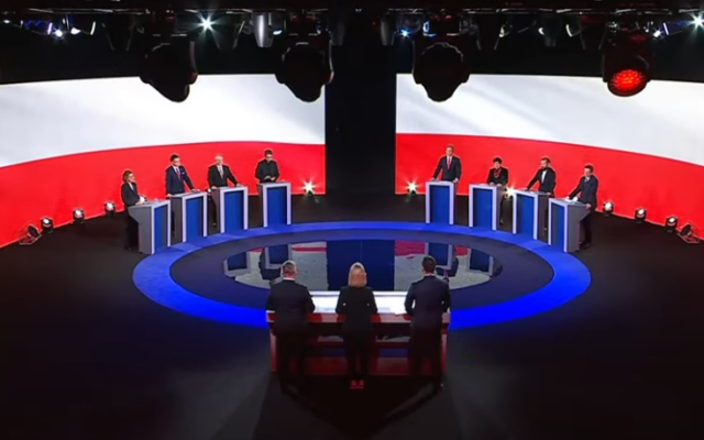 Debata prezydencka organizowana przez sztab wyborczy Rafała Trzaskowskiego l fot. YouTube.com/ZERO