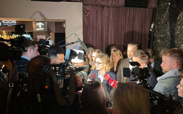 Sztab Magdaleny Biejat l fot. Radio Wnet