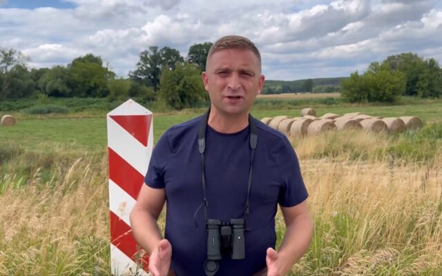 Robert Bąkiewicz/ fot. profil X Roberta Bąkiewicza