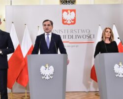 Marcin Sławecki, Zbigniew Ziobro, Agnieszka Welenc/ fot. gov.pl